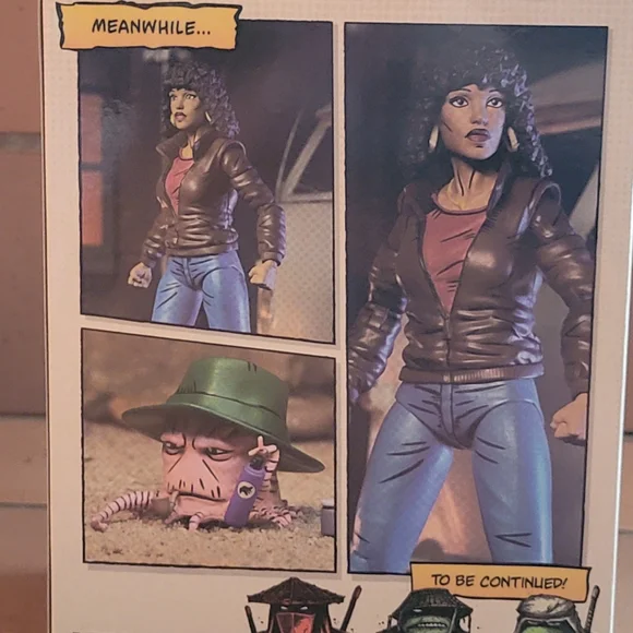 NECA Teenage Mutant Ninja Turtles Action Figure - Purple and Blue - Picture 2 of 2